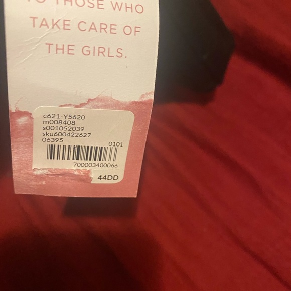 New Lane bryant cacique Multi-Way Boost black Strapless Bra 44DD - Picture 4 of 5